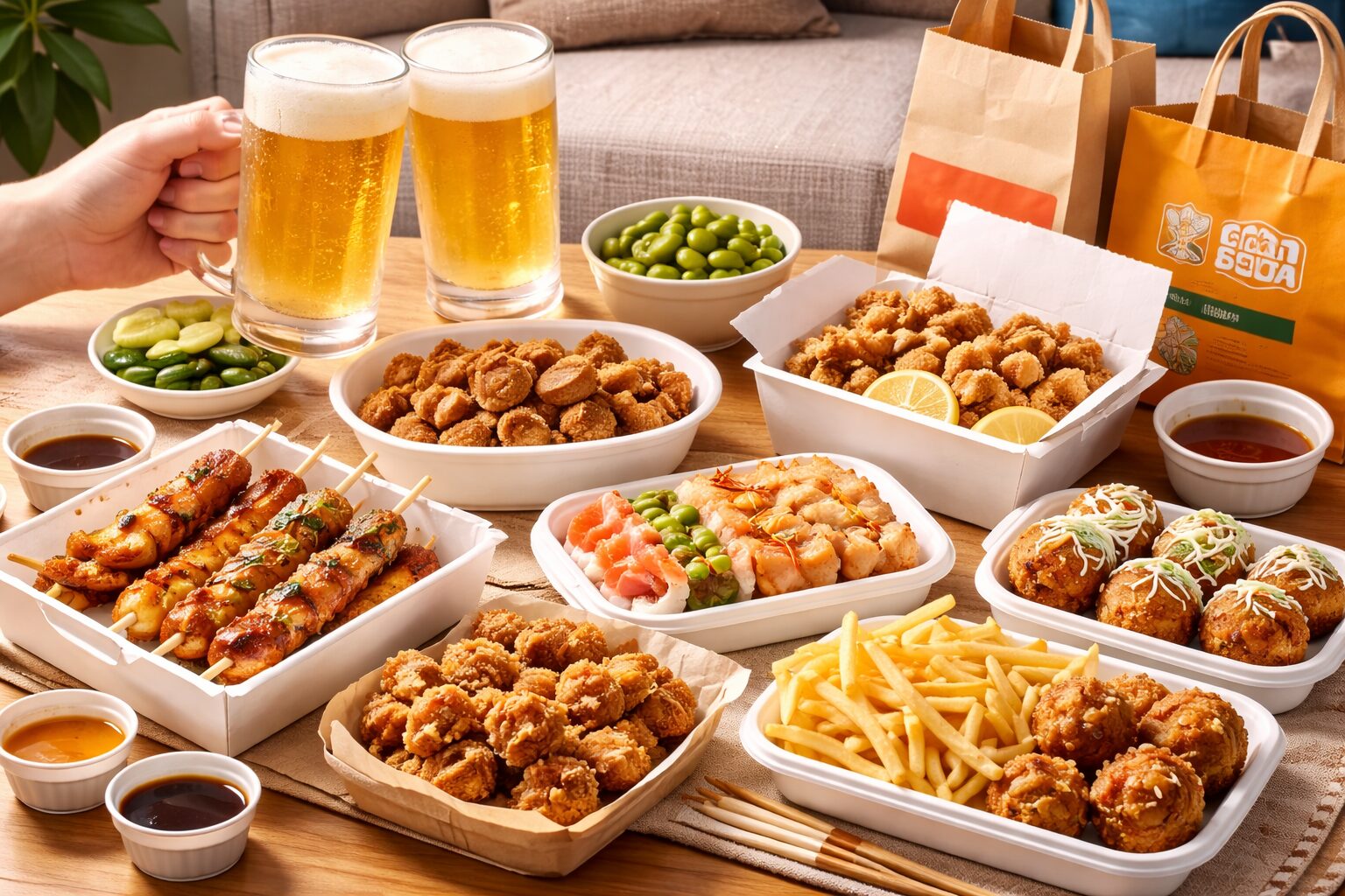 宅飲みを格上げ！テイクアウトで楽しむおすすめおつまみとチェーン店活用術