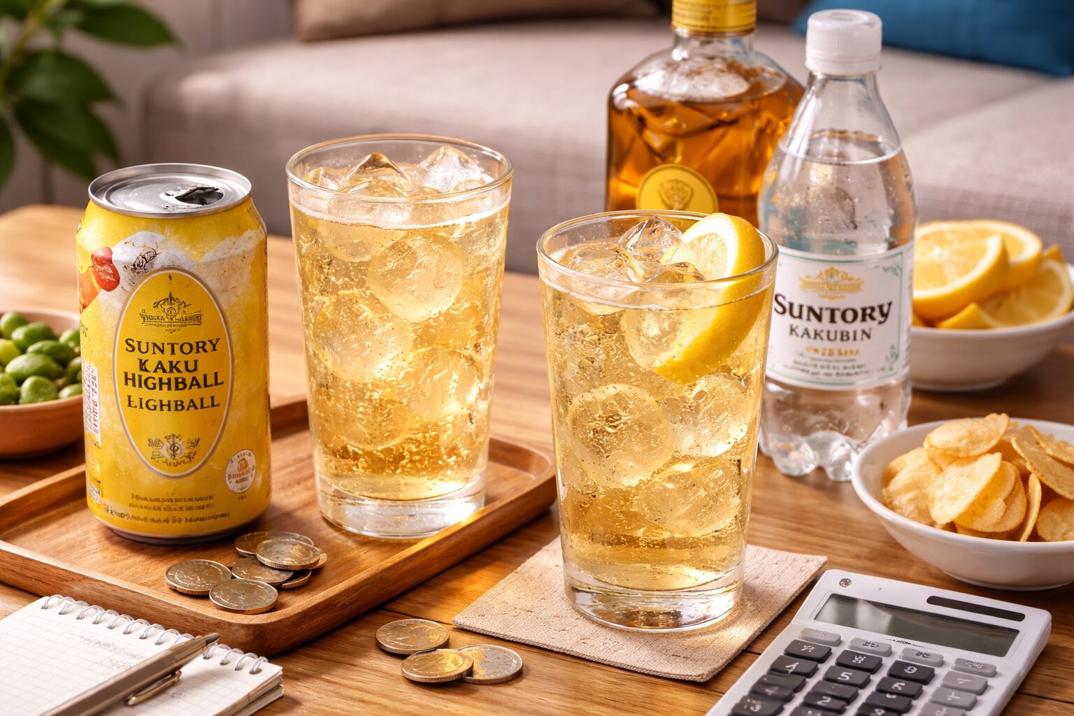 角ハイボール缶と自作どちらが安い？コスパ徹底比較ガイド