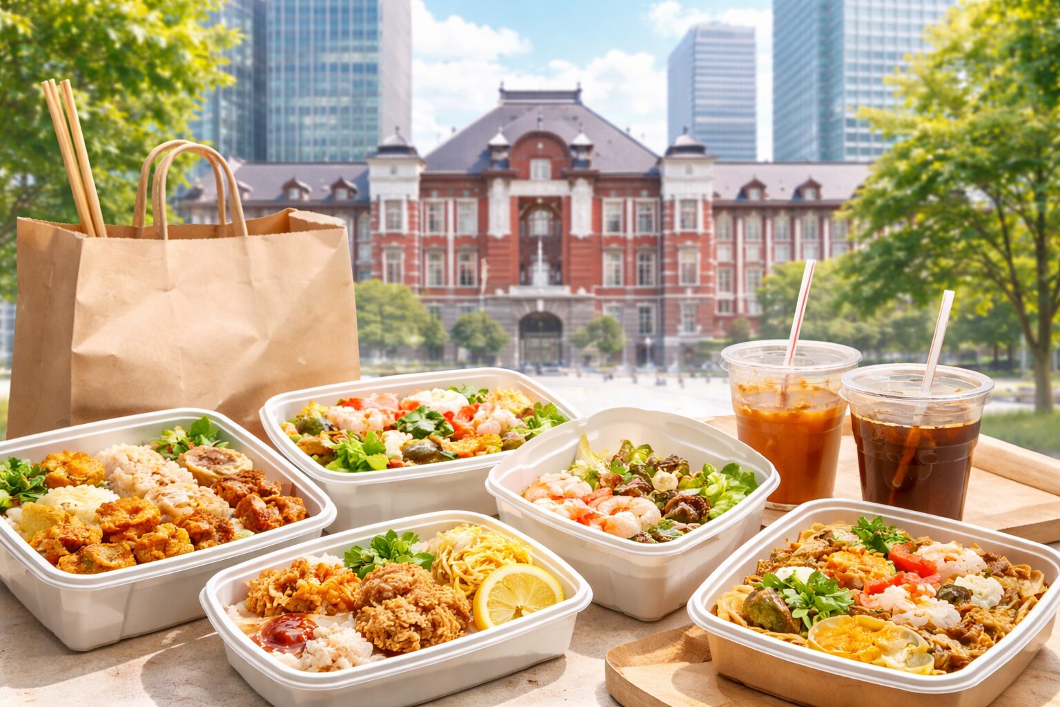 近くのテイクアウトグルメはどこ？東京駅や大手町で迷わない選び方