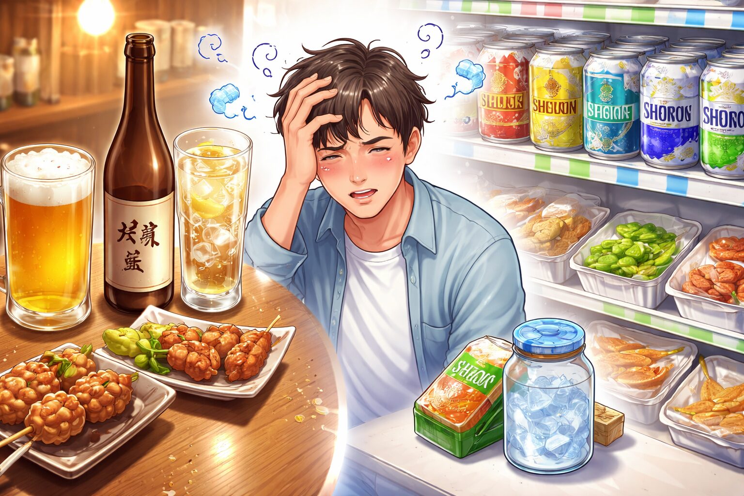 酔いにくいお酒を信じて痛い目を見た話